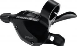 SRAM X5 2 Speed Front Trigger Shifter - Black Left Hand