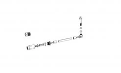 SRAM Rival eTap AXS Disc Brake Hose Stealth-A-Majig Assembly