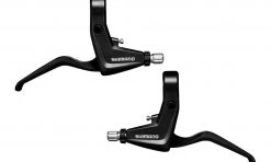 Shimano Alivio BL-T4010 Brake Lever Set - Silver V-Brake/Mechanica