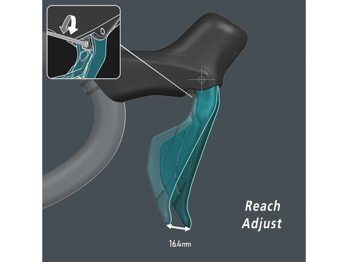 Shimano Dura-Ace Di2 ST-R9270 12 Speed Shifter w/ BR-R9270 Disc Br - Image 8